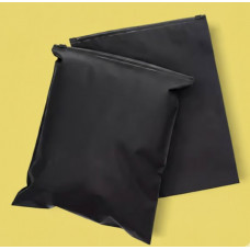 Матовий чорний SLIDER пакет 170х250мм З замком в тон та Логотипом
