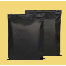 Матовий чорний SLIDER пакет 250х300мм З замком в тон та Логотипом