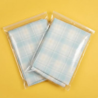 Torba transparentna SLIDER 150x200 mm z białym lub kolorowym zapięciem i Twoim logo