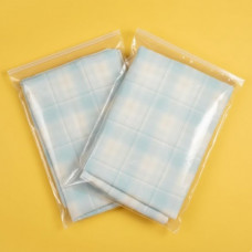 Глянцевий прозорий SLIDER пакет 150х200 мм З білою чи кольоровою застібкою та Вашим Логотипом