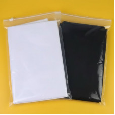 Глянцевий прозорий SLIDER пакет 160х250 мм З білою чи кольоровою застібкою та Вашим Логотипом