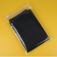 Прозрачный глянцевый SLIDER пакет 160х250 мм С белой или цветной застежкой и Вашим Логотипом