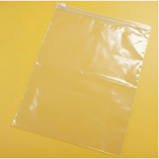 Глянцевий прозорий SLIDER пакет 180х220 мм З білою чи кольоровою застібкою та Вашим Логотипом