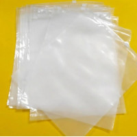 Torba transparentna SLIDER 180x220 mm z białym lub kolorowym zamkiem i Twoim logo