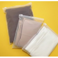 Torba transparentna SLIDER 200x300 mm z białym lub kolorowym zapięciem i Twoim logo