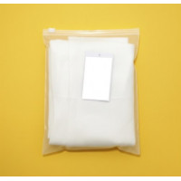 Torba transparentna SLIDER 200x300 mm z białym lub kolorowym zapięciem i Twoim logo