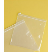 Torba transparentna SLIDER 270x280 mm z białym lub kolorowym zamkiem i Twoim logo