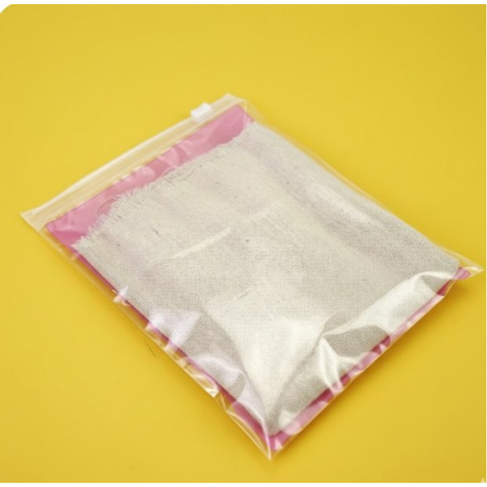 Глянцевий прозорий SLIDER пакет 300х350 мм З білою чи кольоровою застібкою та Вашим Логотипом