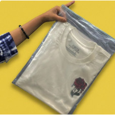 Глянцевий прозорий SLIDER пакет 300х400 мм З білою чи кольоровою застібкою та Вашим Логотипом