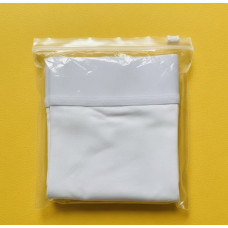 Глянцевий прозорий SLIDER пакет 400х400 мм З білою чи кольоровою застібкою та Вашим Логотипом