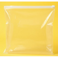 Глянцевий прозорий SLIDER пакет 400х450 мм З білою чи кольоровою застібкою та Вашим Логотипом