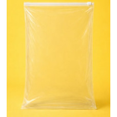 Глянцевий прозорий SLIDER пакет 400х500 мм З білою чи кольоровою застібкою та Вашим Логотипом