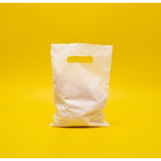 Пакет Банан 17х24см Білого Кольору З Вашим Логотипом