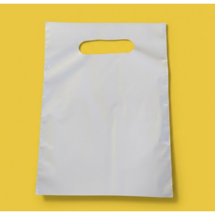Пакет Банан 17х24см Білого Кольору З Вашим Логотипом