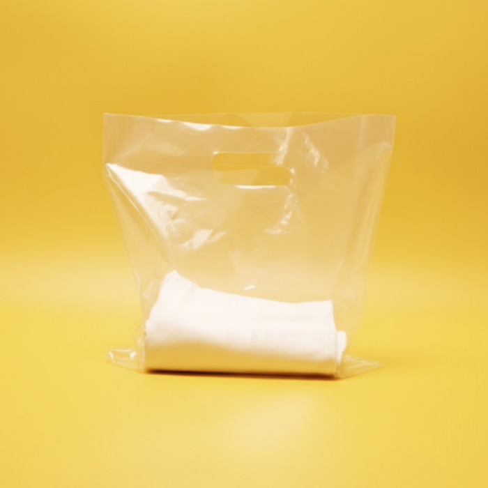 Пакет Банан 30х30см Прозорий Глянцевий З Вашим Логотипом