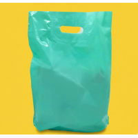 Пакет Банан 30х40см Бірюзовий Глянцевий З Вашим Логотипом