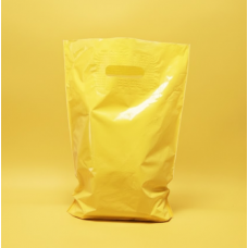 Пакет Банан 30х40см Жовтий Глянцевий З Вашим Логотипом