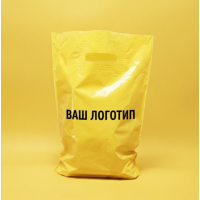 Пакет Банан 30х40см Желтый С Вашим Логотипом