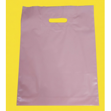 Пакет Банан 30х40см Рожевий Глянцевий З Вашим Логотипом