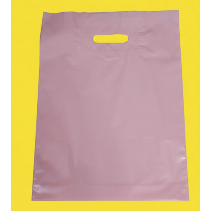 Пакет Банан 30х40см Рожевий Глянцевий З Вашим Логотипом