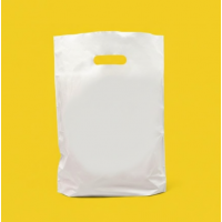 Opakowanie na banany 35x45cm, białe, błyszczące, z Twoim logo