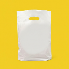 Пакет Банан 35х45см Білий Глянцевий З Вашим Логотипом