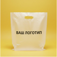 Пакет Банан 40х40см Прозорий матовий З Вашим Логотипом