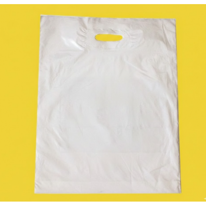 Пакет Банан 40х50см Білий глянцевий З Вашим Логотипом