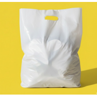 Opakowanie na banany 40x50cm, białe, błyszczące, z Twoim logo