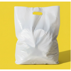 Пакет Банан 40х50см Білий глянцевий З Вашим Логотипом