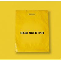 Пакет Банан 40х50см Желтый глянцевый С Вашим Логотипом