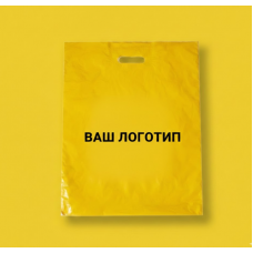 Пакет Банан 40х50см Жовтий глянцевий З Вашим Логотипом