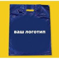 Opakowanie na banany 40x50cm niebieskie błyszczące z Twoim logo