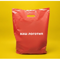 Opakowanie na banany 40x50cm, czerwone, błyszczące, z Twoim logo