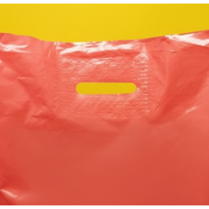 Пакет Банан 40х50см Червоний глянцевий З Вашим Логотипом