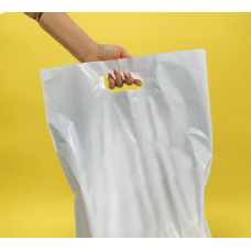 Пакет Банан 40х50см Білий матовий З Вашим Логотипом