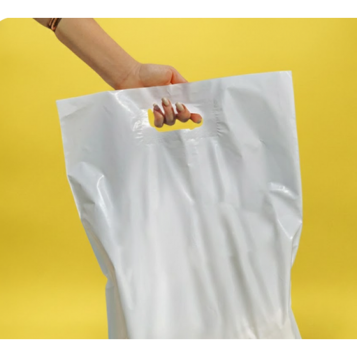 Пакет Банан 40х50см Білий матовий З Вашим Логотипом