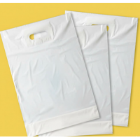 Opakowanie na banany 50x60cm, białe, błyszczące, z Twoim logo