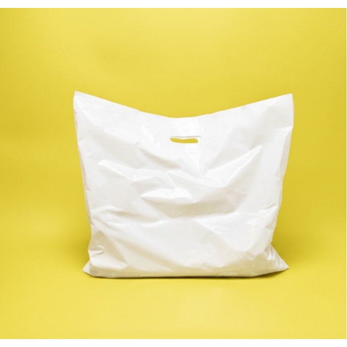 Пакет Банан 58х48см Білий глянцевий З Вашим Логотипом