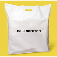 Opakowanie na banany 60x60cm, białe, błyszczące, z Twoim logo