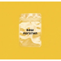 Зіп-пакет Глянцевий Прозорий 10х15см З Вашим Логотипом
