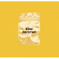 Зіп-пакет Глянцевий Прозорий 10х15см З Вашим Логотипом