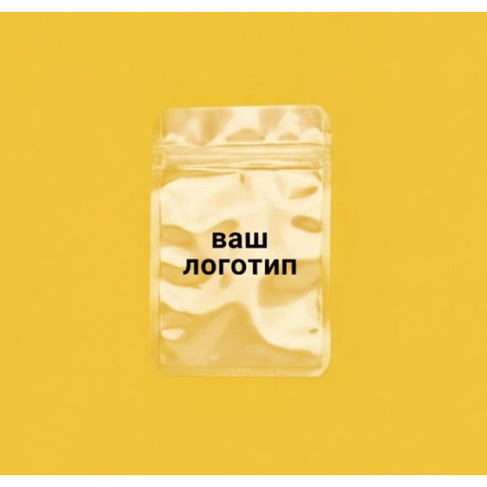 Зіп-пакет Глянцевий Прозорий 10х15см З Вашим Логотипом