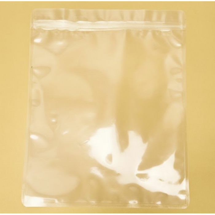 Зіп-пакет Глянцевий Прозорий 20х25см З Вашим Логотипом