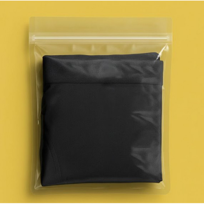 Зіп-пакет Глянцевий Прозорий 26х35см З Вашим Логотипом