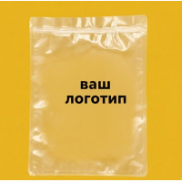 Зіп-пакет Глянцевий Прозорий 28х37см З Вашим Логотипом