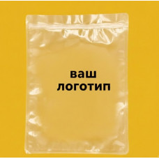 Зіп-пакет Глянцевий Прозорий 28х37см З Вашим Логотипом