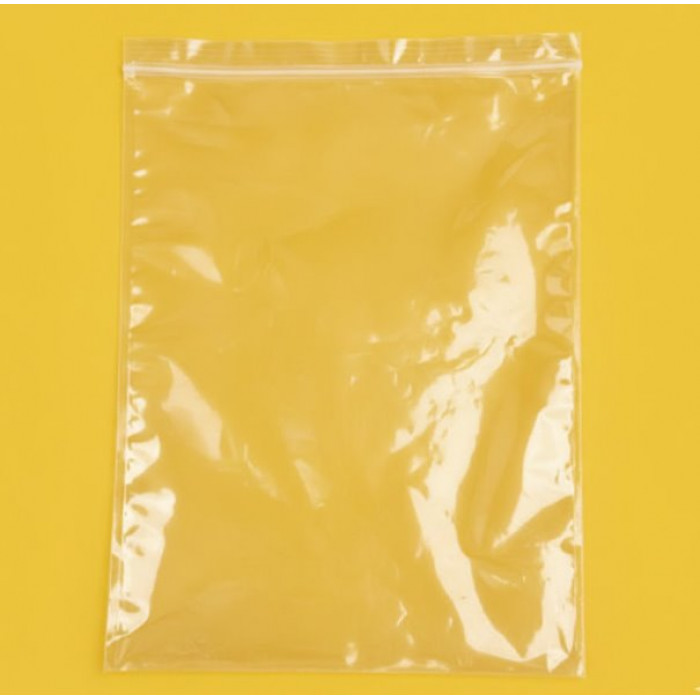 Зіп-пакет Глянцевий Прозорий 40х45см З Вашим Логотипом