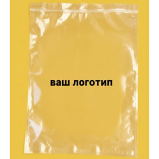 Зіп-пакет Глянцевий Прозорий 40х55см З Вашим Логотипом