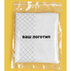 Зіп-пакет Глянцевий Прозорий 40х55см З Вашим Логотипом